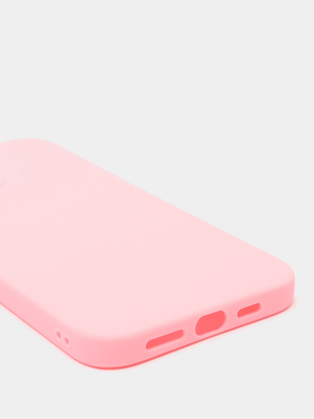 Кораллово-розовый чехол для Apple iPhone 13 pro max, силиконовый