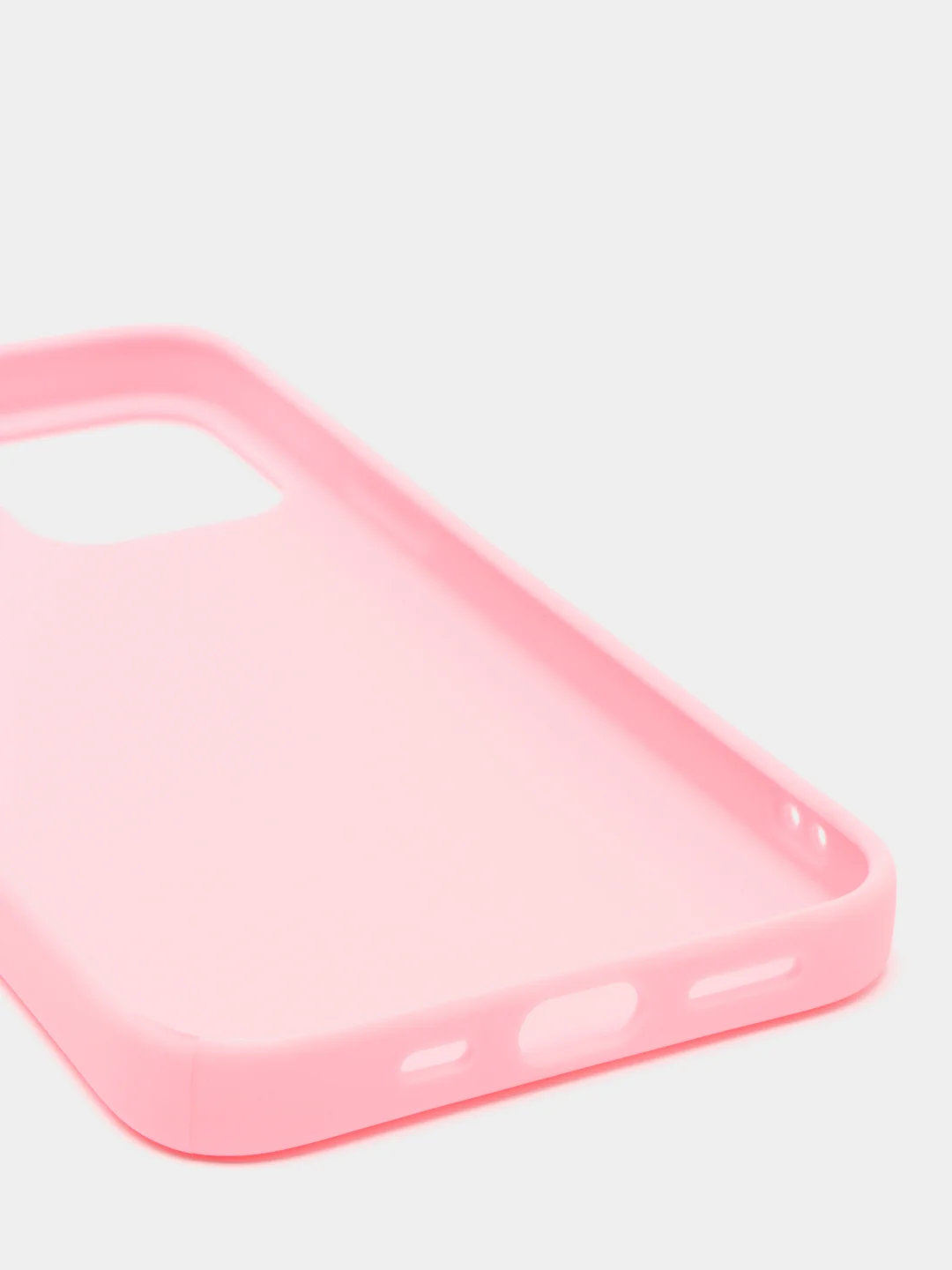 Кораллово-розовый чехол для Apple iPhone 12, силиконовый