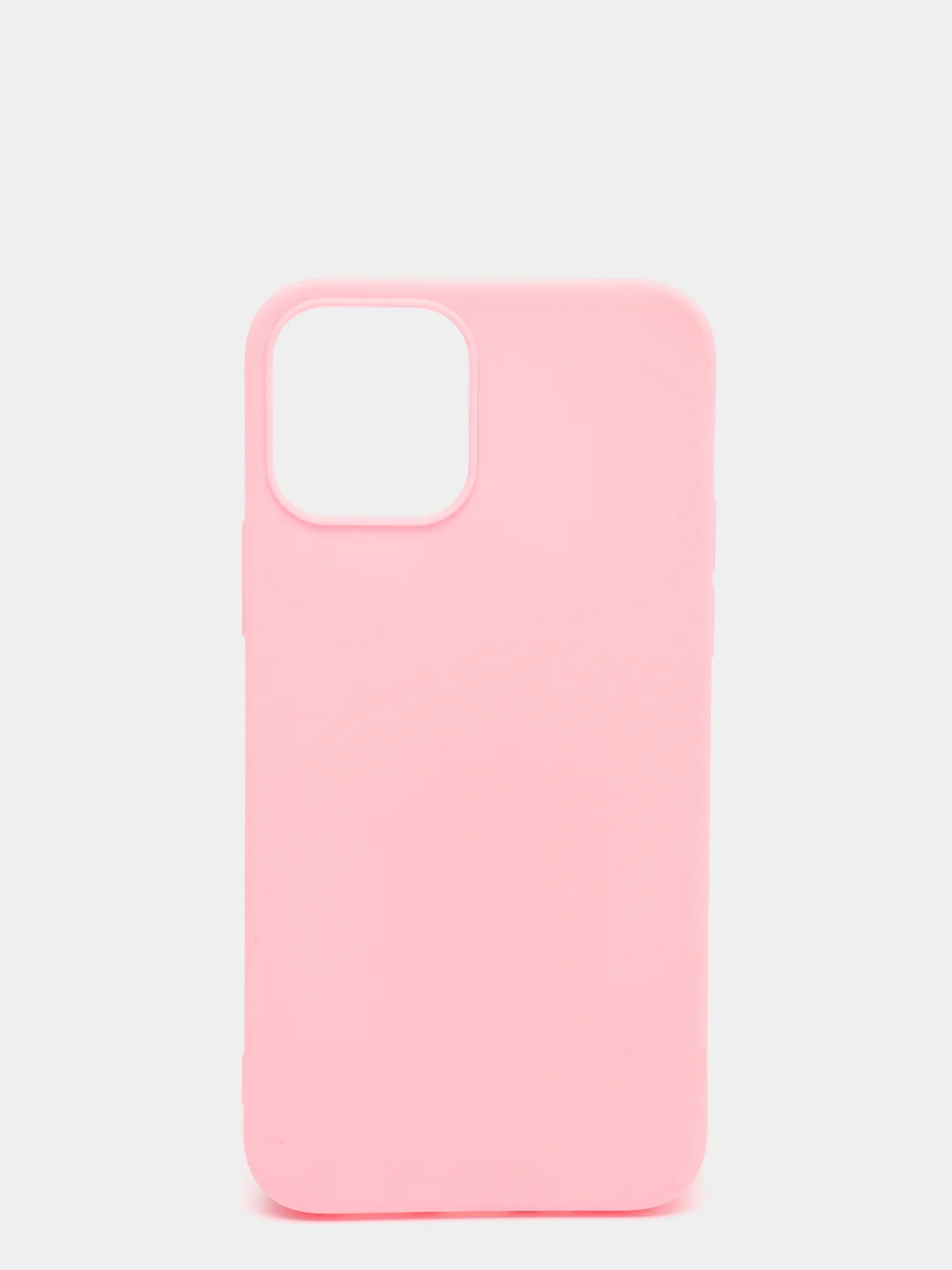 Кораллово-розовый чехол для Apple iPhone 12, силиконовый