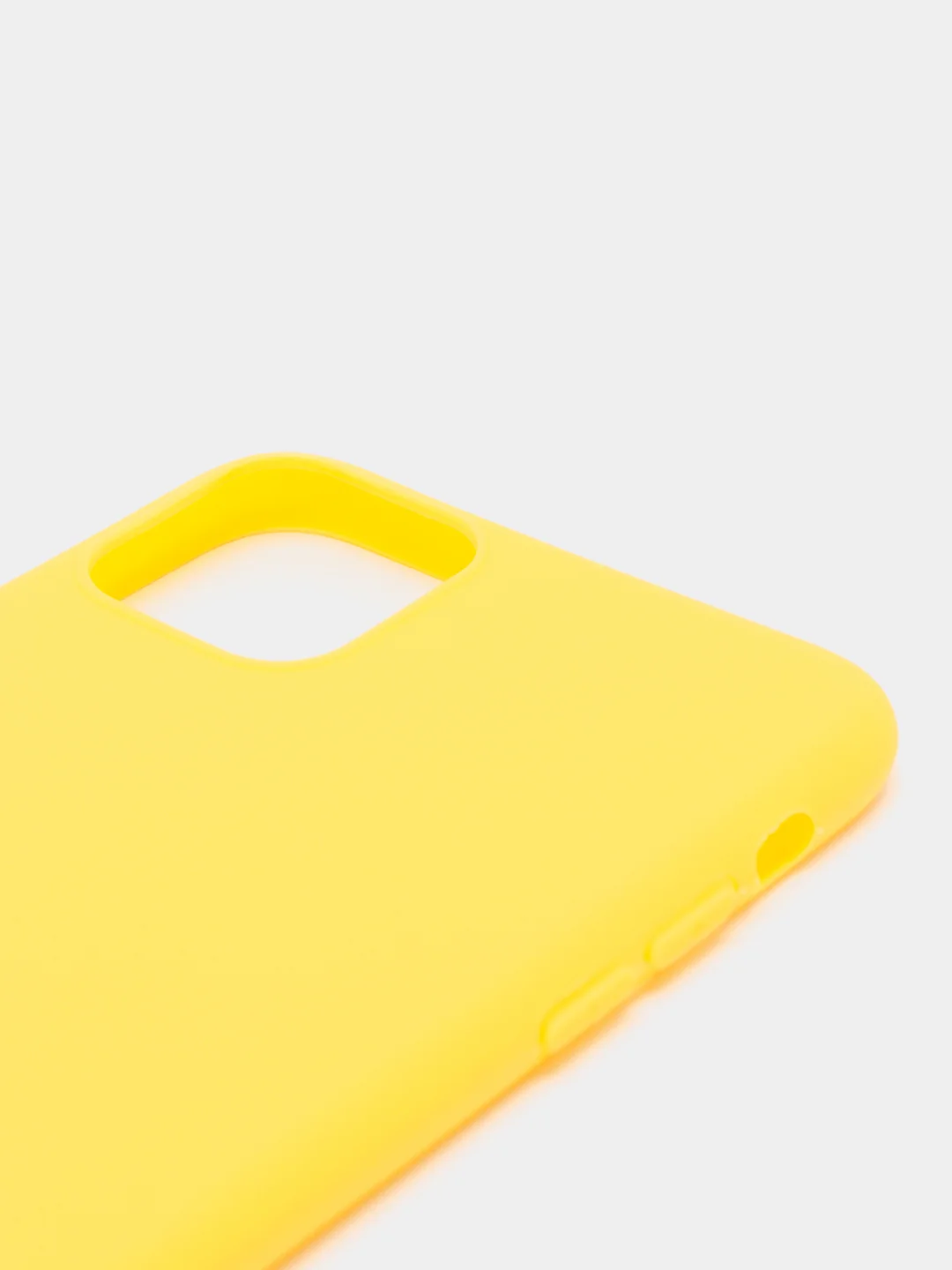 Желтый чехол для Apple iPhone 11 pro max, силиконовый