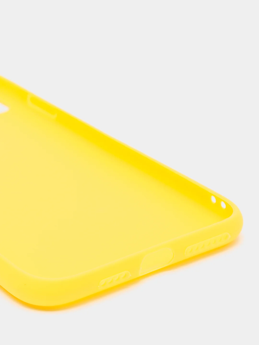 Желтый чехол для Apple iPhone 11 pro max, силиконовый