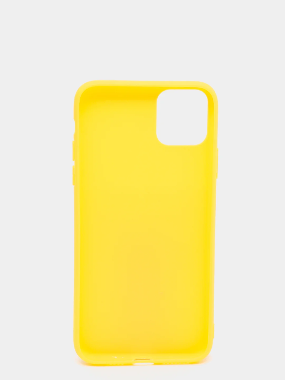 Желтый чехол для Apple iPhone 11 pro max, силиконовый