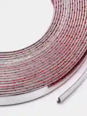 Серебряный молдинг для защиты кромки дверей и капота