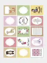 Кораллово-розовый карточки бумажные, декор для скрапбукинга