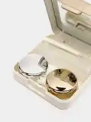Золотой контейнер для контактных линз / набор для контактных линз Style