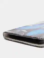 Голубой чехол книжка/флип SONY E5