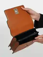 Коралловый меланж женская сумка