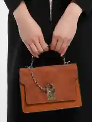 Коралловый меланж женская сумка