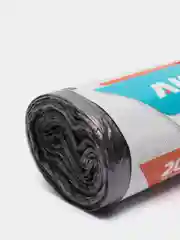 Пакеты для мусора Akor "БИО", черные, 20 л, 25 штук