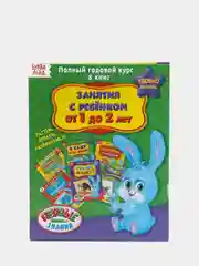 Обучающие книги Полный годовой курс. Серия от 1 до 2 лет, 6 книг в папке