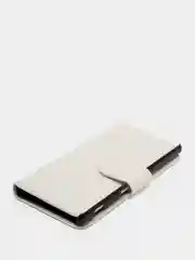 Белый чехол-книжка для Sony M2