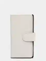 Белый чехол-книжка для Sony M2