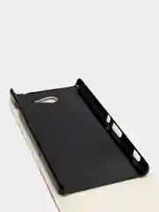 Алый чехол-книжка для Sony M2