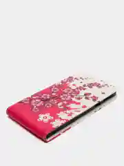 Алый чехол книжка/флип SONY E5