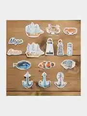 Белый высечки бумажные для скрапбукинга