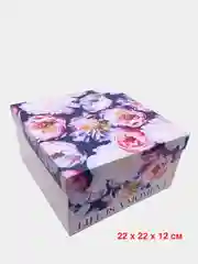 Коробка подарочная "Цветочный сад"
