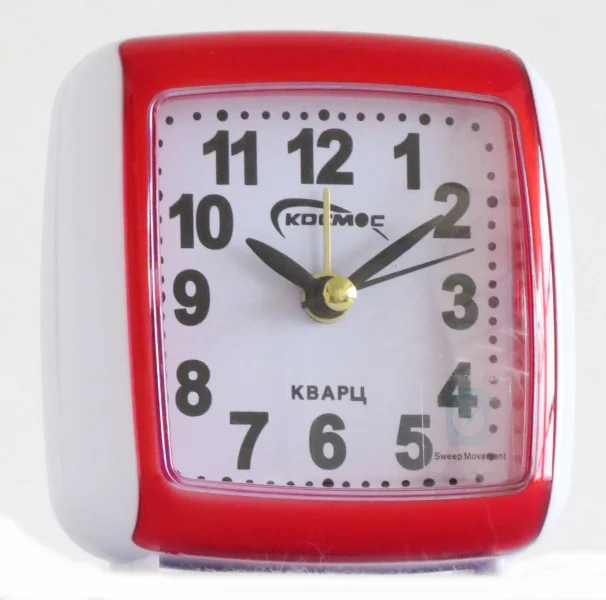 Зеленый часы будильник КОСМОС/ЗВЕЗДА 791