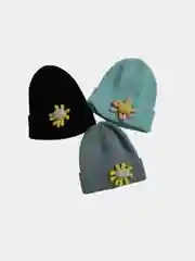 Бирюзовый шапка для девочки