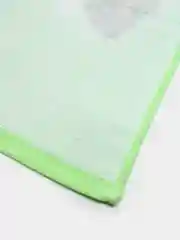 Зеленый кухонное полотенце с собакой, 34х76 из 100% хлопка