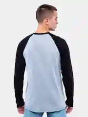 Темно-синий лонгслив мужской ADMY.