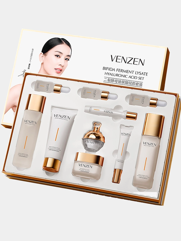Подарочный набор косметики Venzen с бифидобактериями, 10 средств