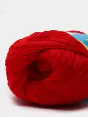 Красный пряжа пух норки/пряжа