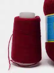 Багровый пряжа пух норки/пряжа