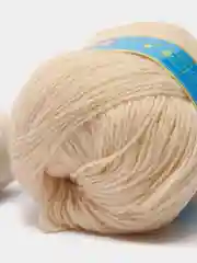 Кремовый пряжа пух норки/пряжа