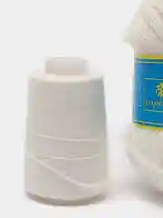 Белый пряжа пух норки/пряжа