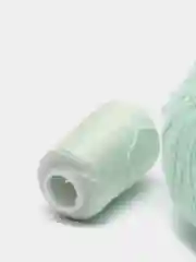 Мятный пряжа пух норки/пряжа
