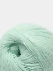 Мятный пряжа пух норки/пряжа