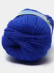 Синий пряжа пух норки/пряжа