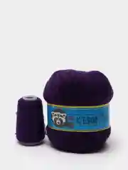 Фиолетовый пряжа пух норки/пряжа
