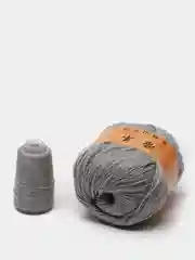 Серебряный пряжа шерстяная