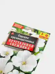 Семена Годеция крупноцветковая "Хрустальная снежинка"