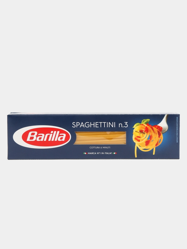 Макаронные изделия Barilla Spaghettini n.3 из твёрдых сортов пшеницы, 450г