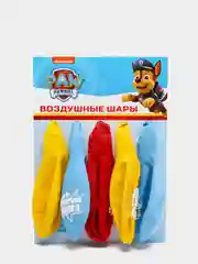 Воздушные шары Щенячий патруль, с днем рождения (набор 5 шт) 12 дюйм