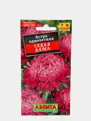 Семена Астра "Седая дама"