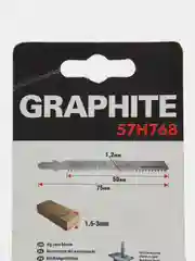 Полотна для электролобзика GRAPHITE 57H768, 5 штук