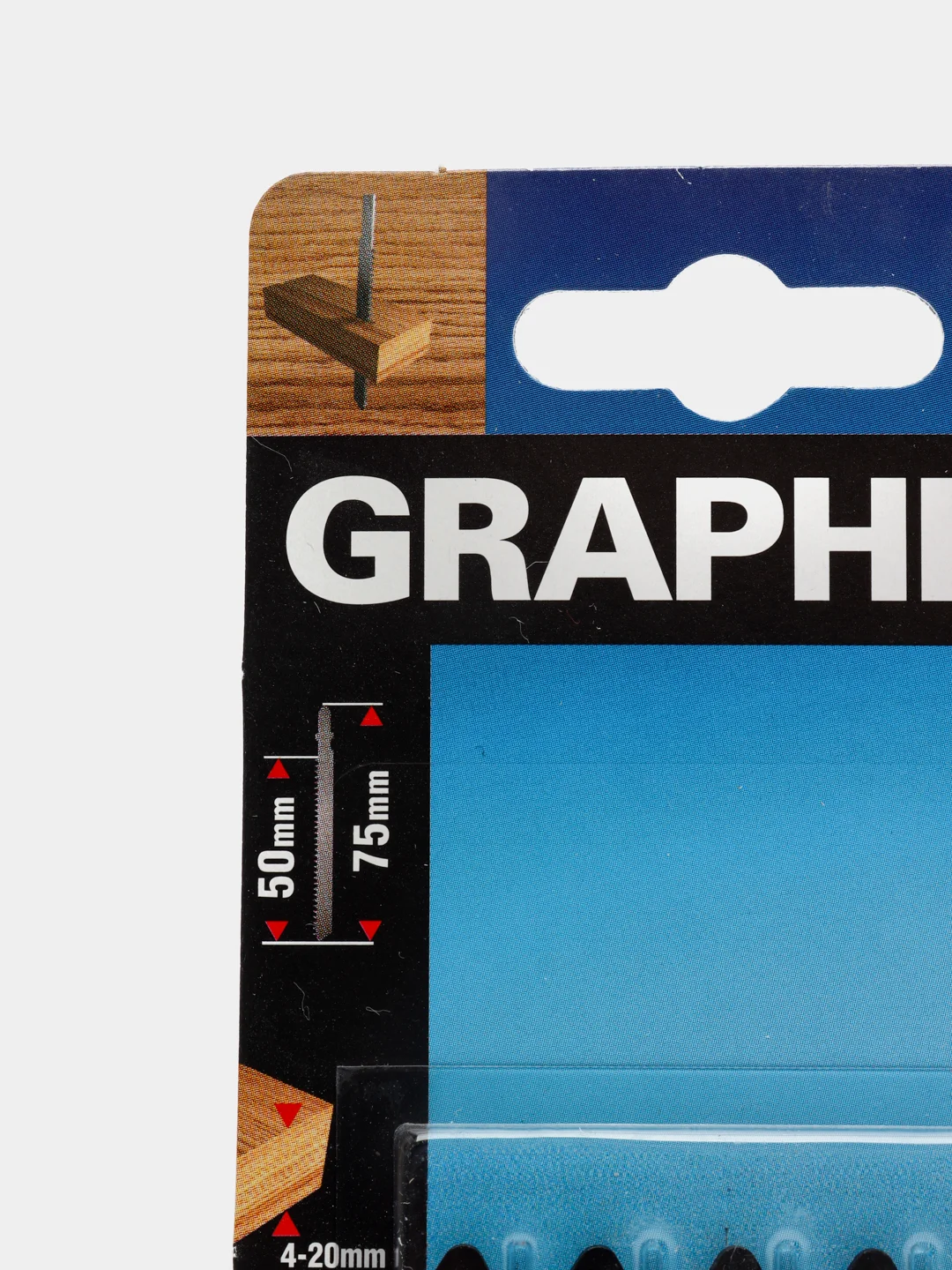 Полотна для электролобзика GRAPHITE 57H766, 5 штук, 50 мм