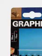 Полотна для электролобзика GRAPHITE 57H766, 5 штук, 50 мм