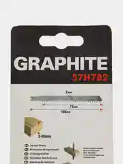 Полотна для элеткролобзика GRAPHITE 57H782, 5 штук, 75 мм