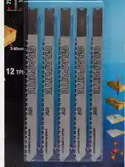 Полотна для элеткролобзика GRAPHITE 57H782, 5 штук, 75 мм