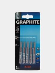 Полотна для элетролобзика GRAPHITE 57H779  5шт для металла 57H779 50мм