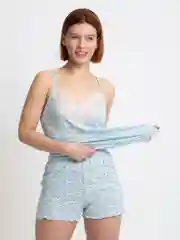 Женский комплект, пижама домашняя:  шорты и майка, размеры с 44 по 50, LILIANS