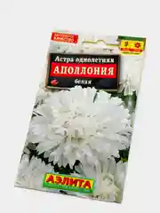 Семена Астра "Аполлония" белая