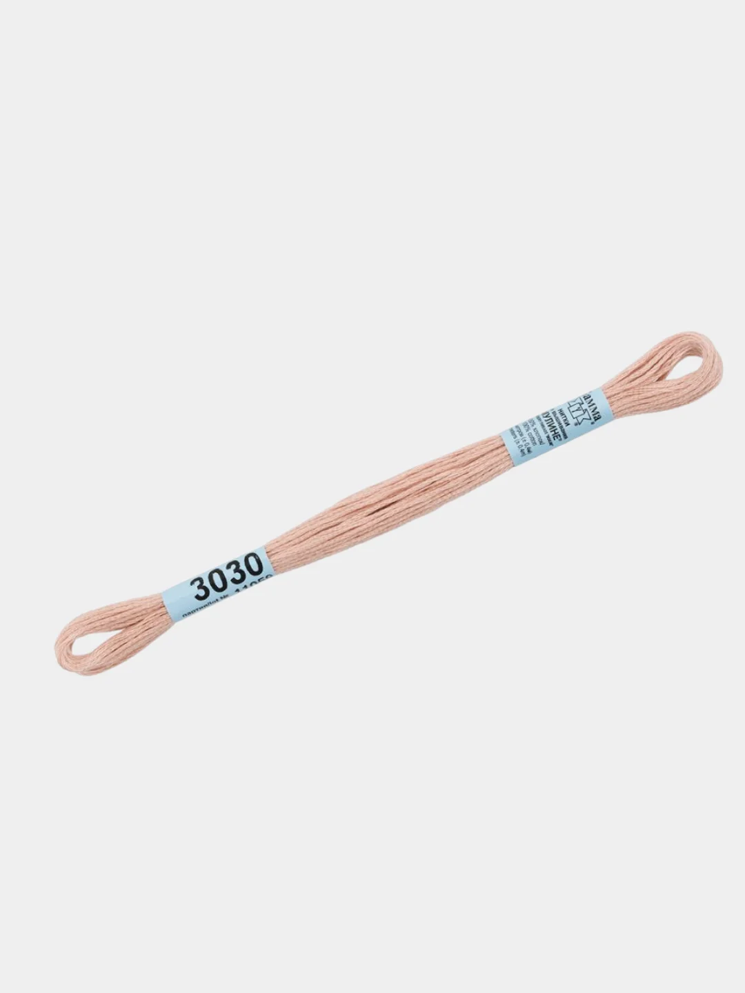 Белый мулине Gamma, нитки для вышивания, 100% хлопок, номера цветов 3000-3099