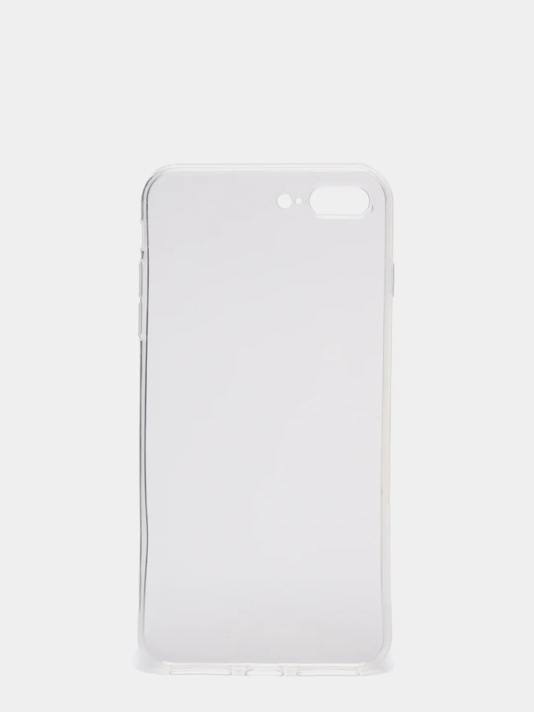 Чехол Apple iPhone 7+ (7 Plus), 8+ (8 Plus) прозрачный силиконовый