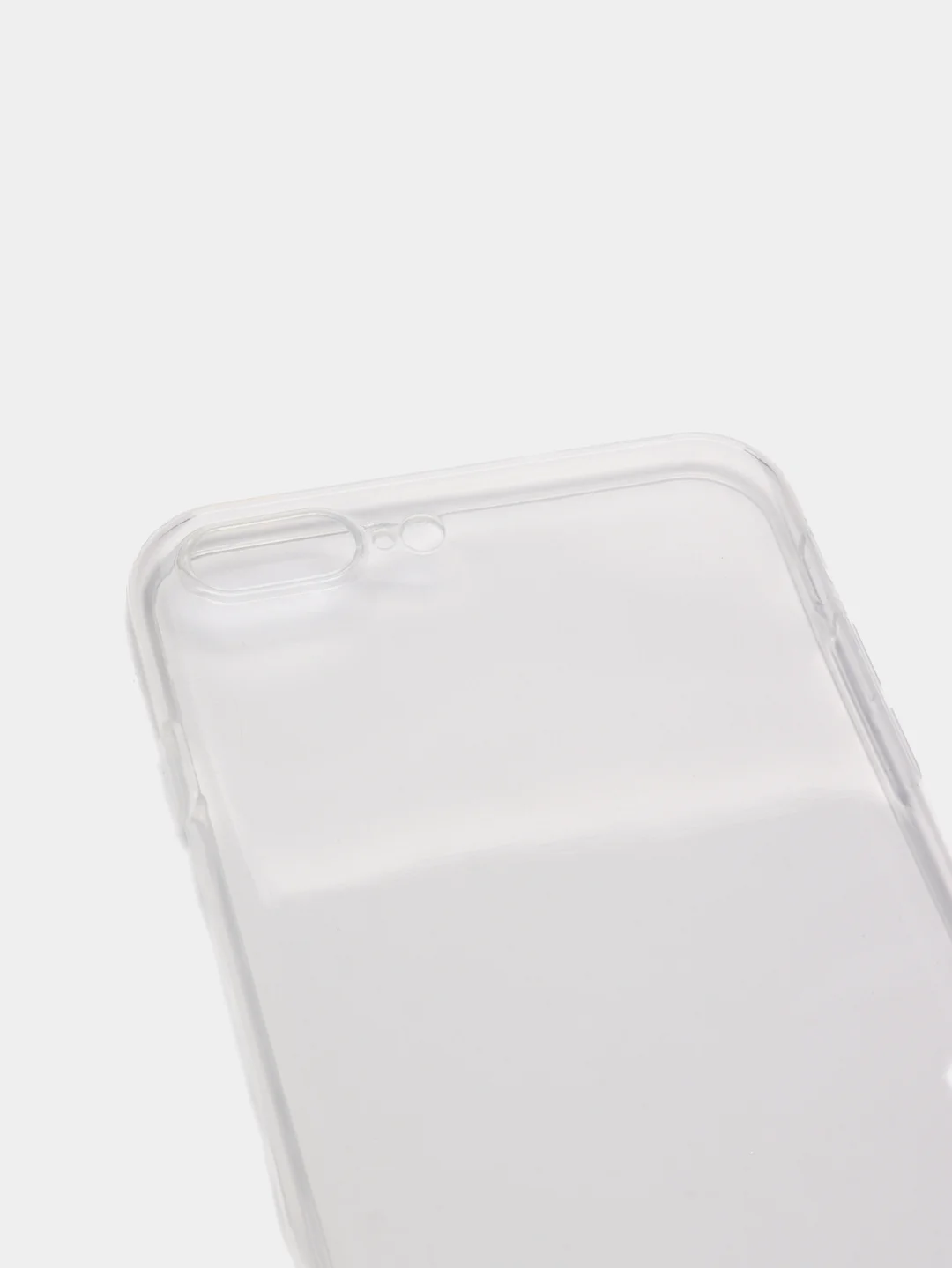 Чехол Apple iPhone 7+ (7 Plus), 8+ (8 Plus) прозрачный силиконовый