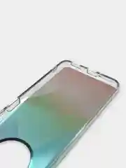 Бирюзовый чехол Honor 50 Lite, Huawei Nova 8i, Хонор 50 Лайт, твердый прозрачный с рисунком